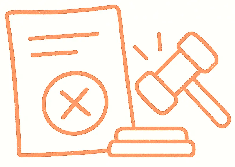 Immagine che esprime invalidità del testamento